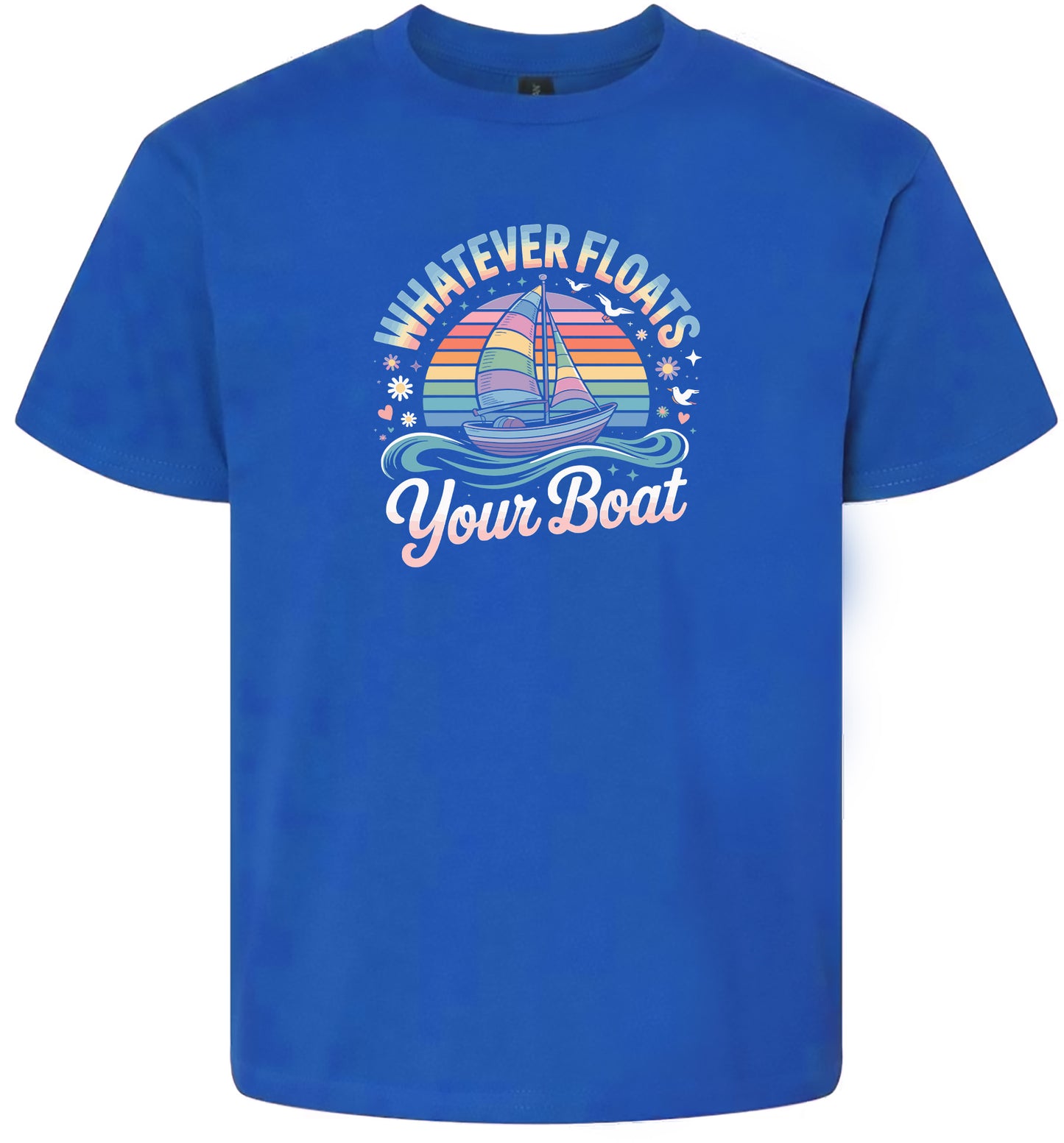 Whatever Floats Your Boat Children's Gildan Soft Shirt