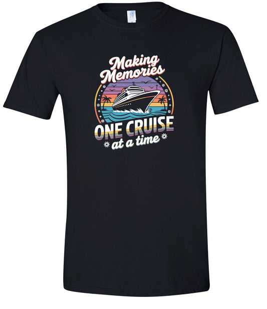 Making Memories, One Cruise at a Time Adult Gildan Soft Shirt