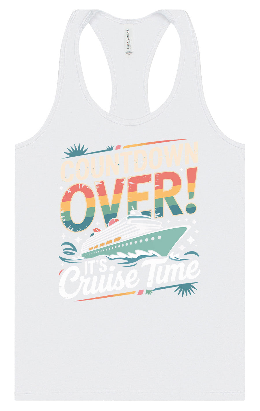 Cruise Time! Women's Racerback Tank