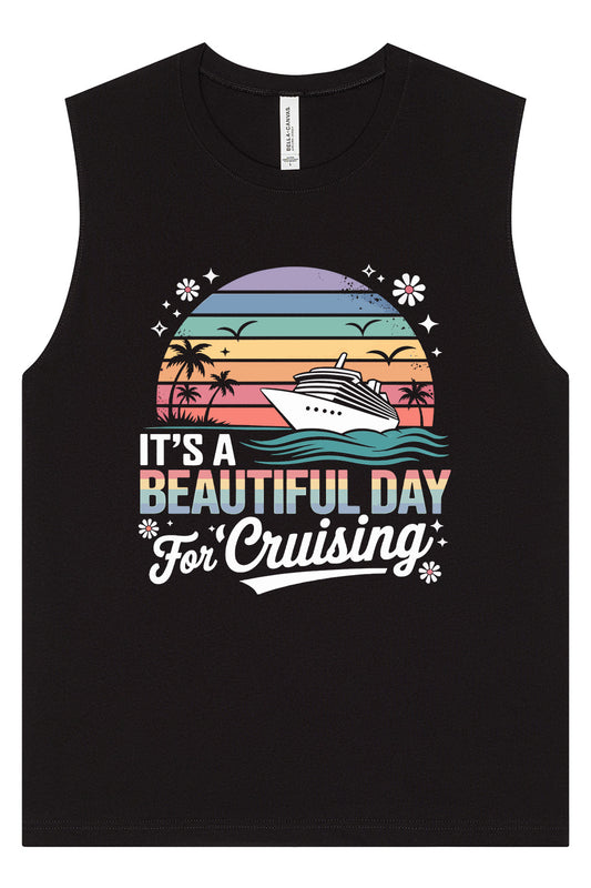 Beautiful Day for Cruising Muscle Tank