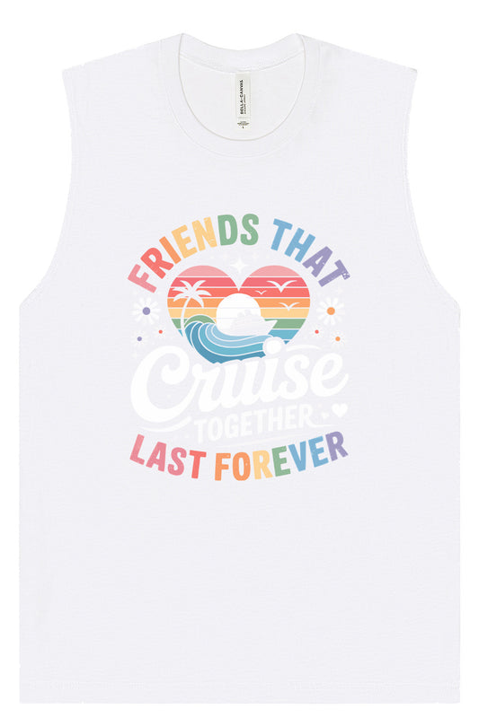 Friends That Cruise Together Muscle Tank