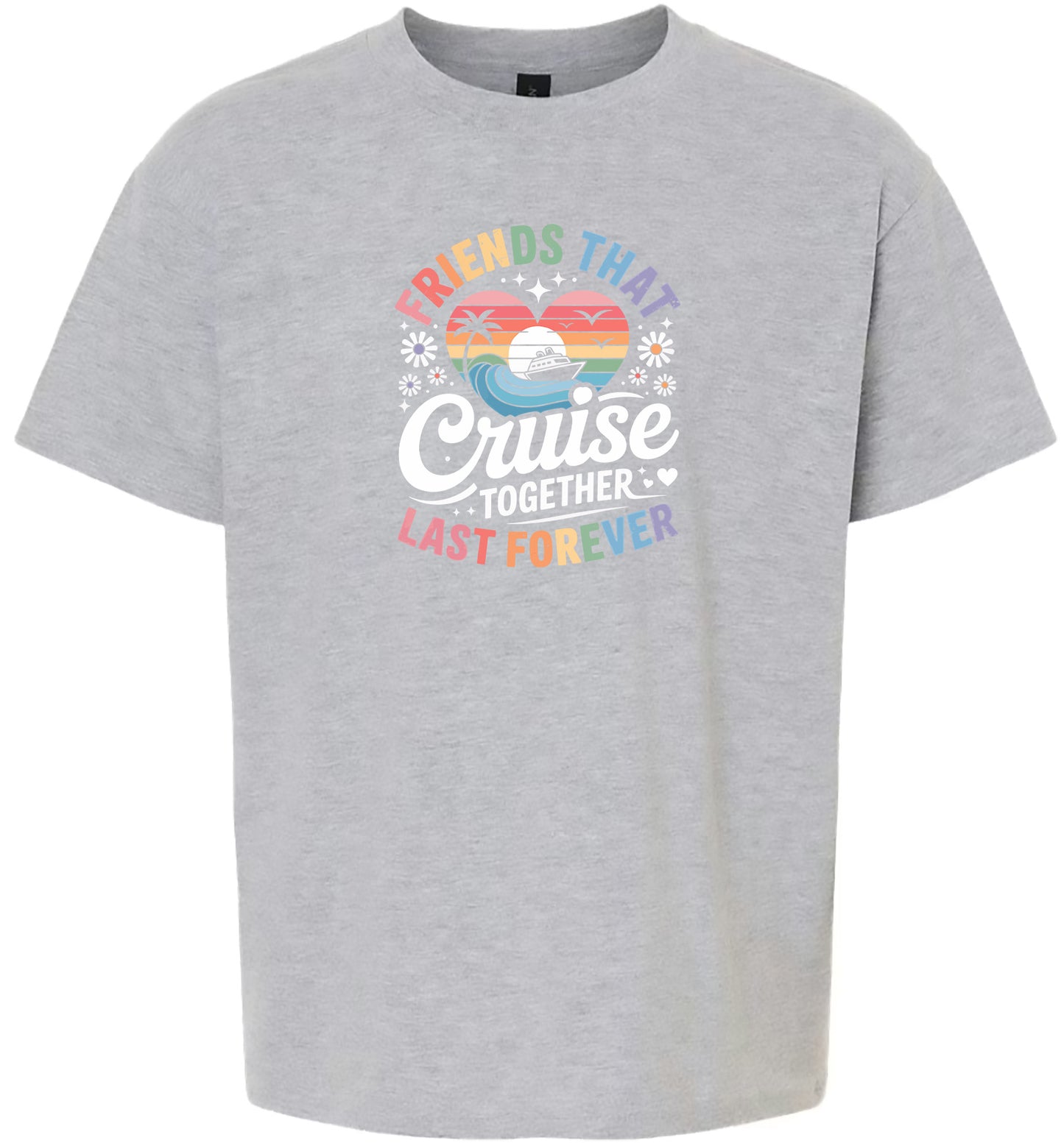 Friends That Cruise Together Children's Gildan Soft Shirt