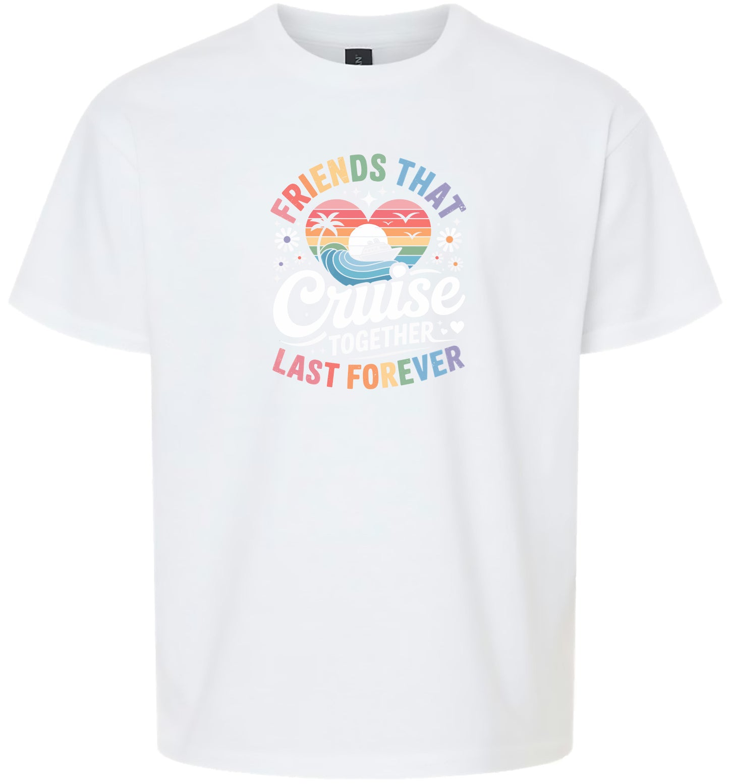 Friends That Cruise Together Children's Gildan Soft Shirt