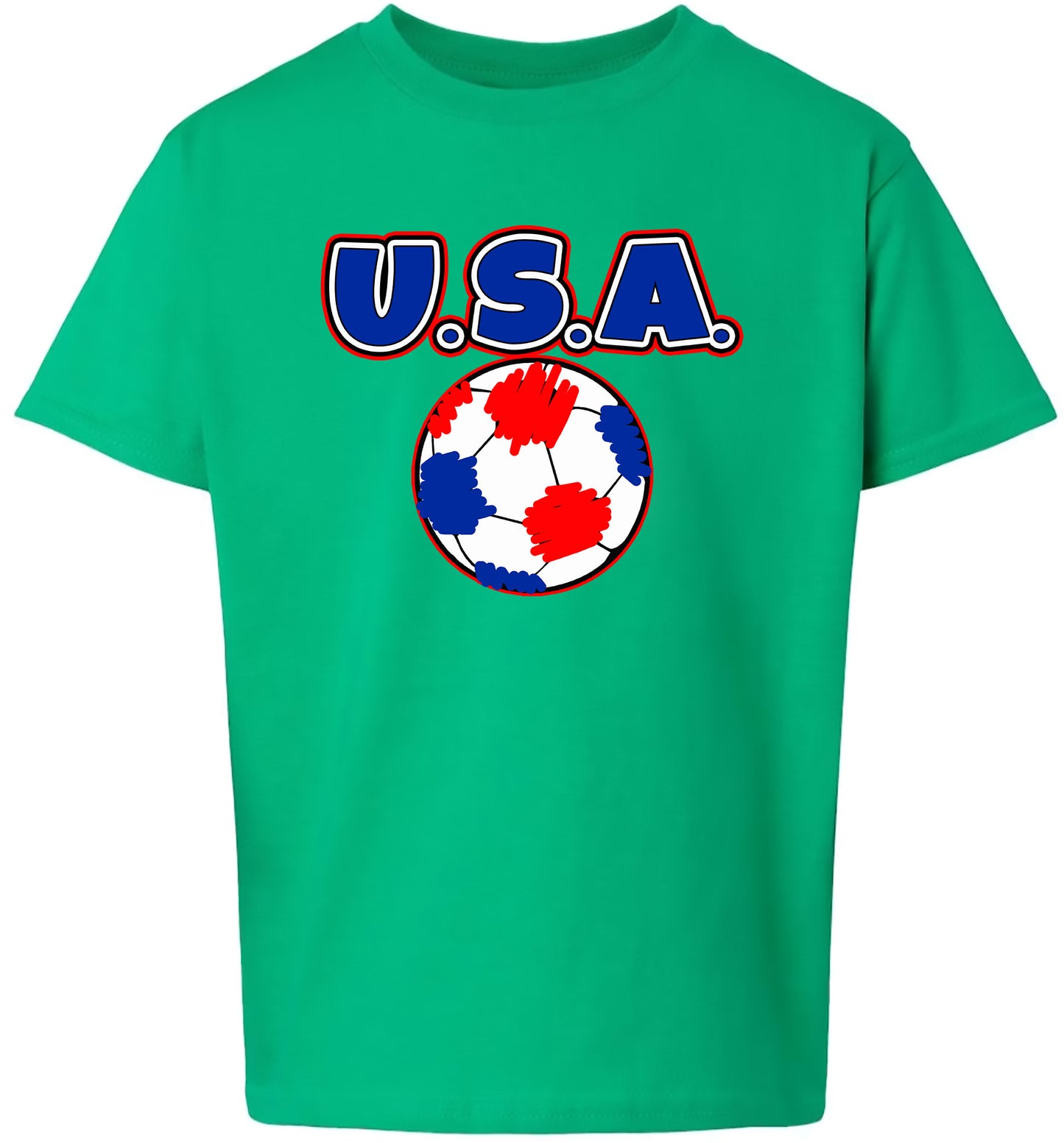 USA Soccer Adult Gildan Soft Shirt
