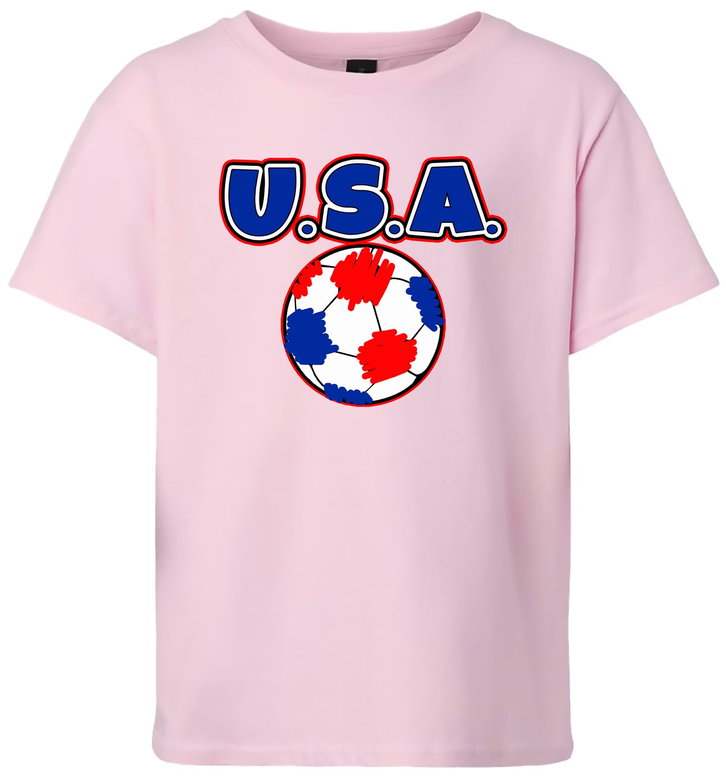 USA Soccer Adult Gildan Soft Shirt