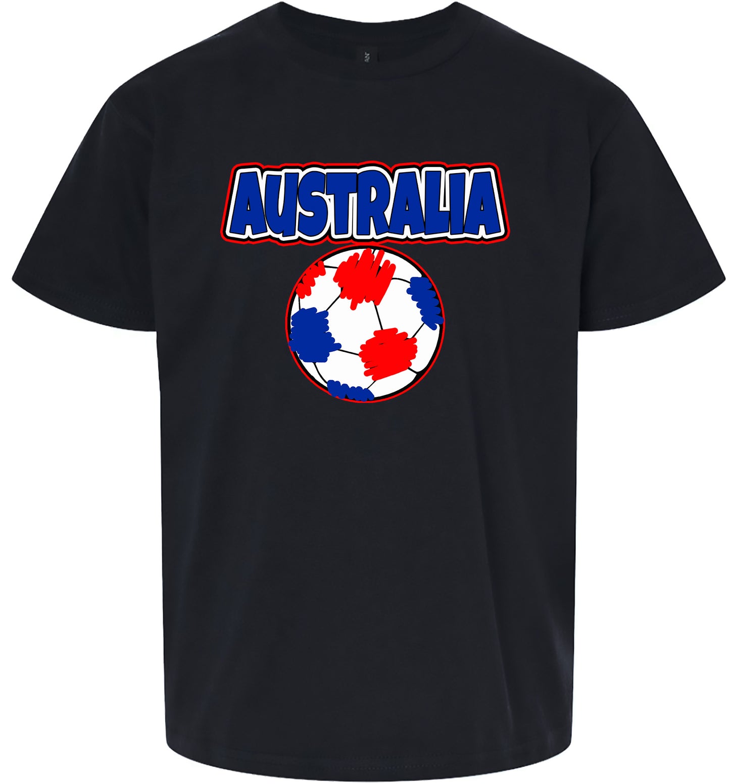 Australia Soccer Children's Gildan Soft Shirt