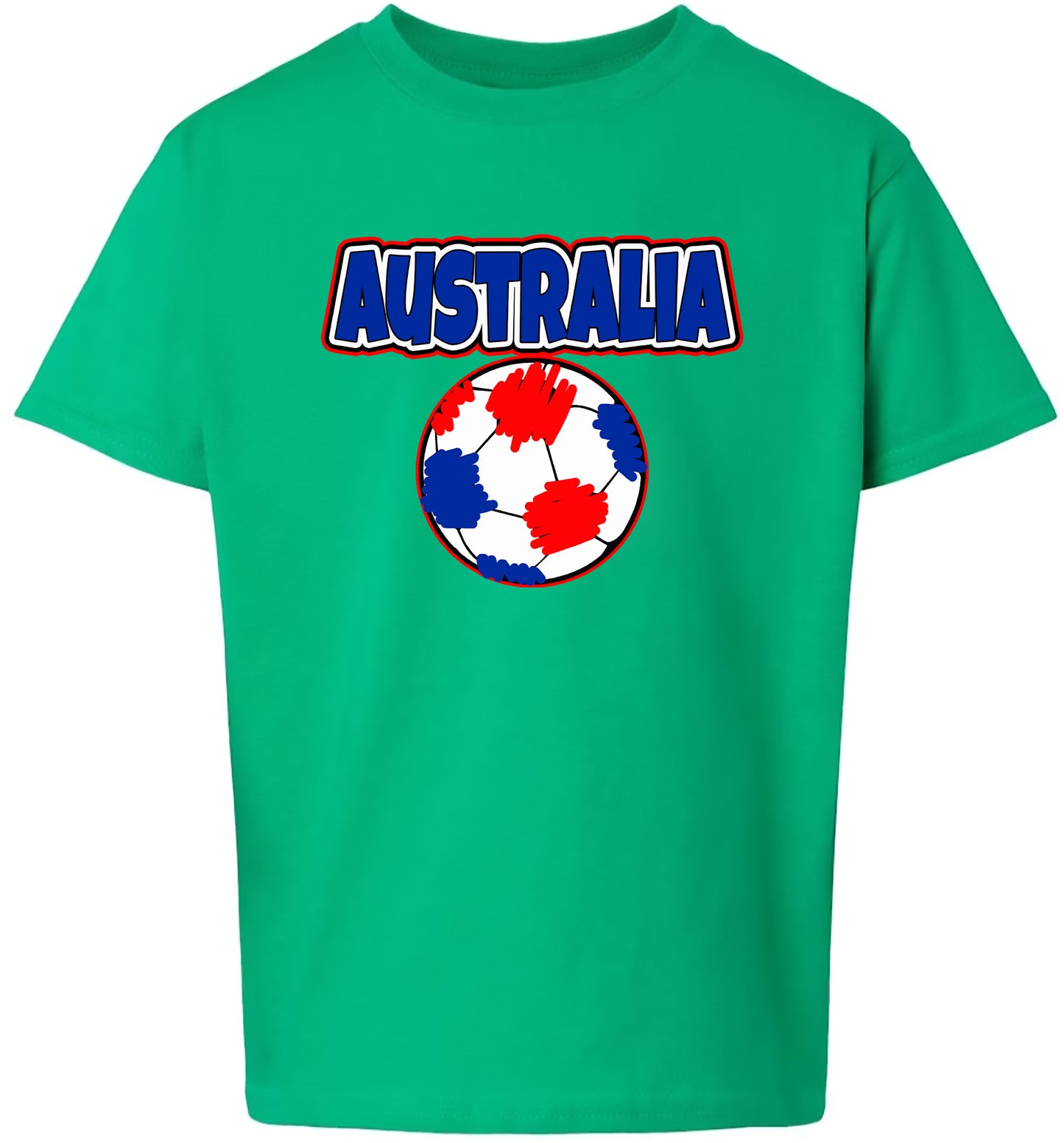 Australia Soccer Children's Gildan Soft Shirt