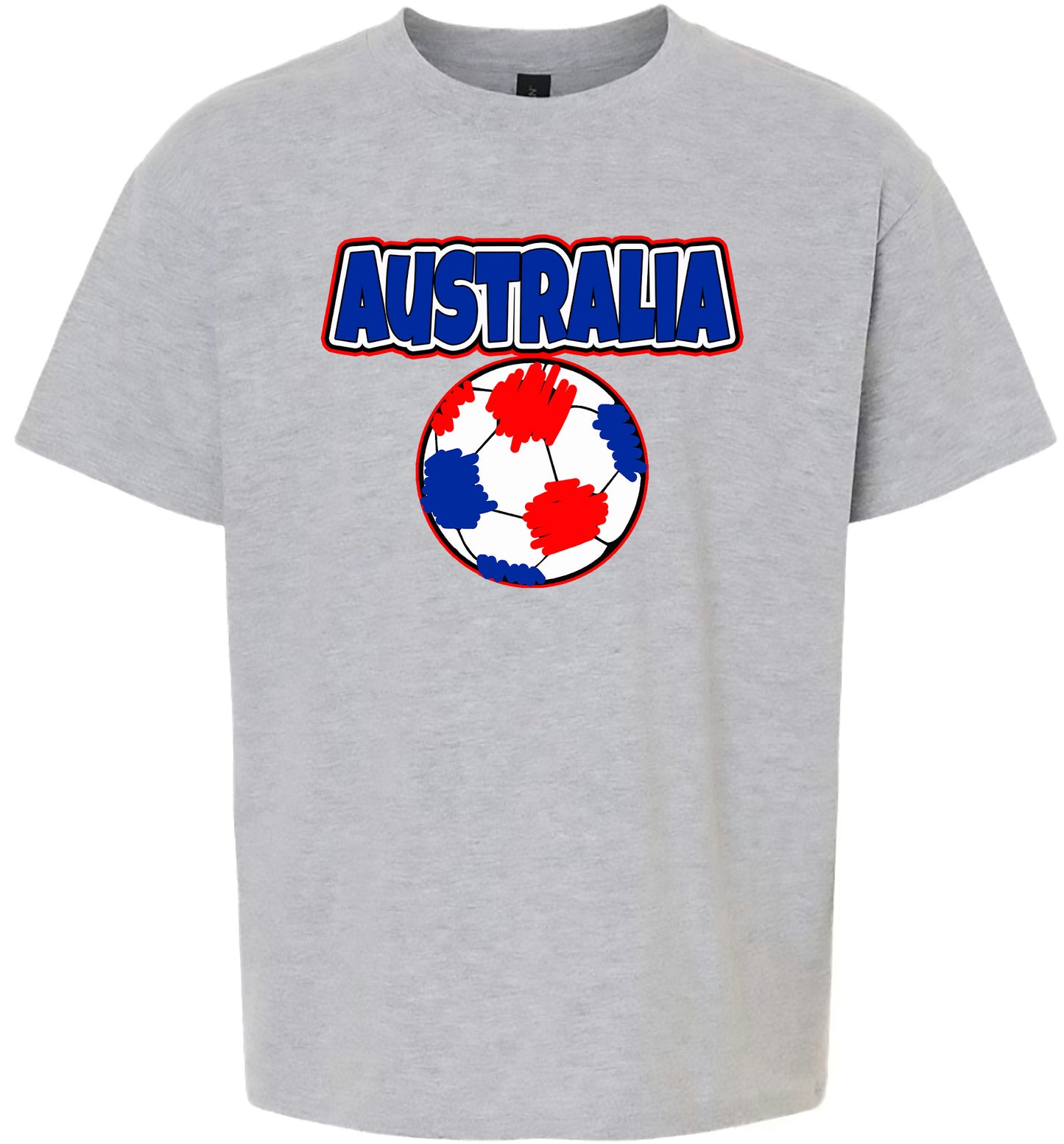 Australia Soccer Children's Gildan Soft Shirt