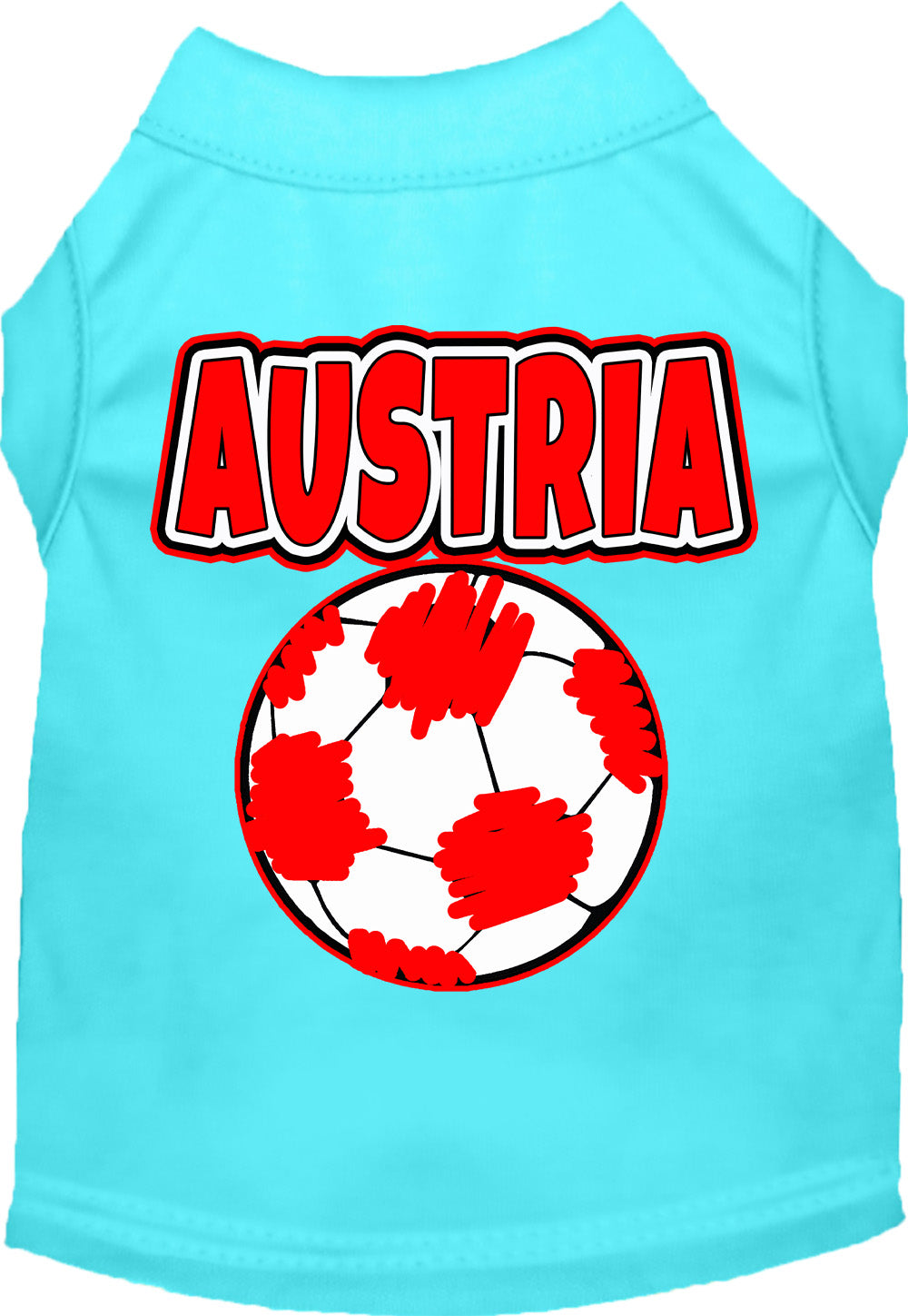 Austria Soccer Pet Shirt