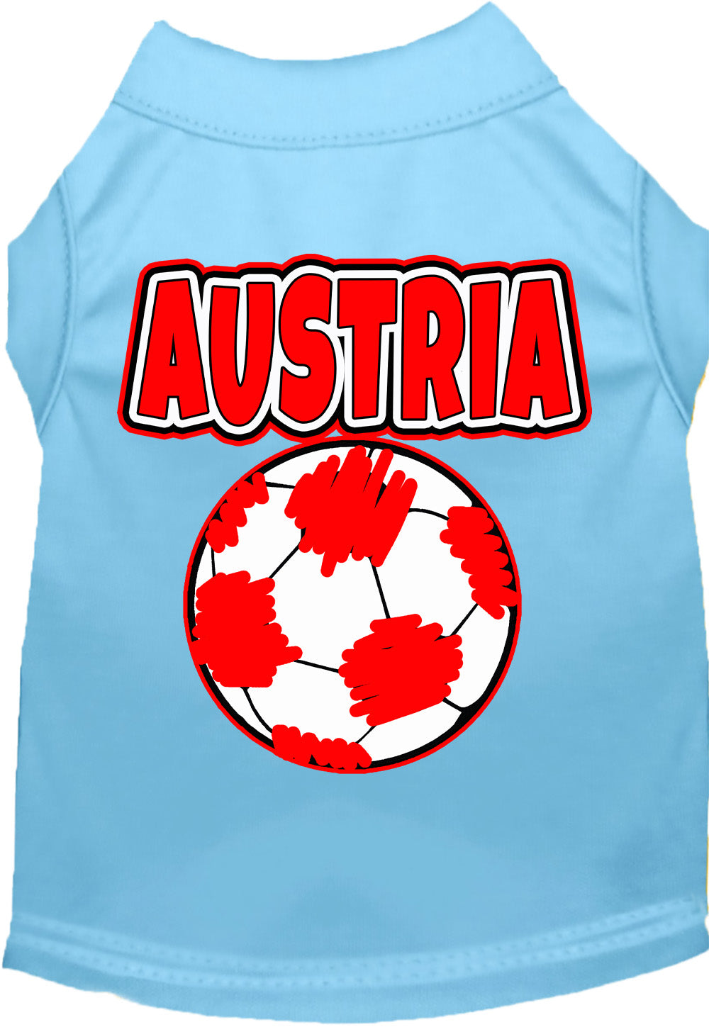 Austria Soccer Pet Shirt