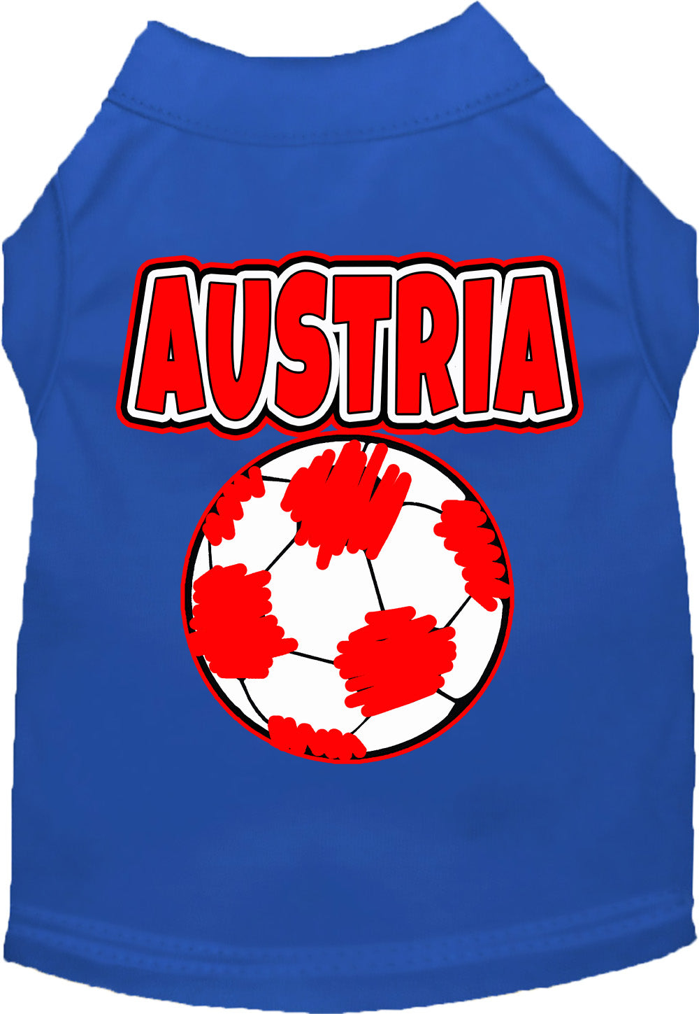 Austria Soccer Pet Shirt