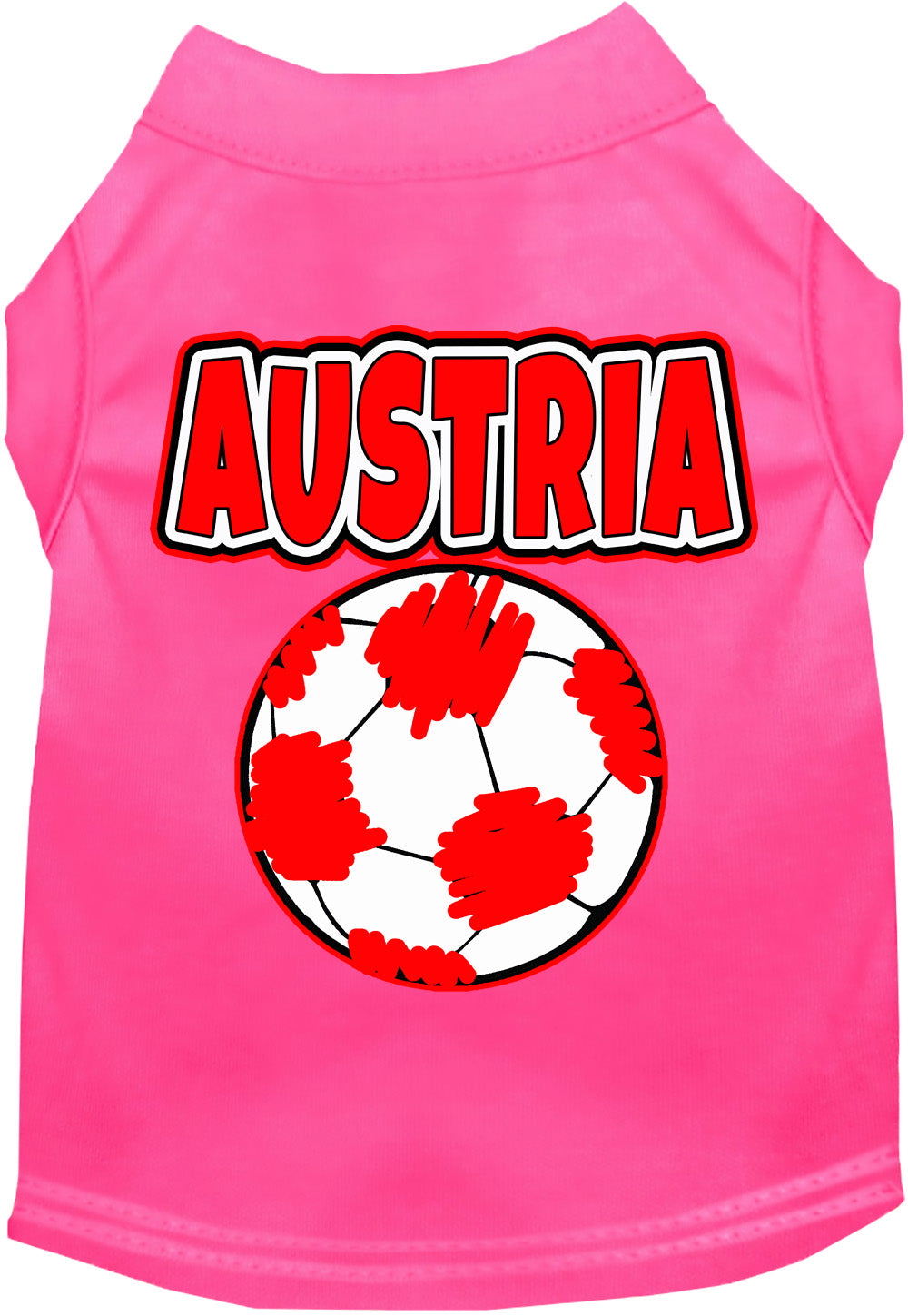 Austria Soccer Pet Shirt