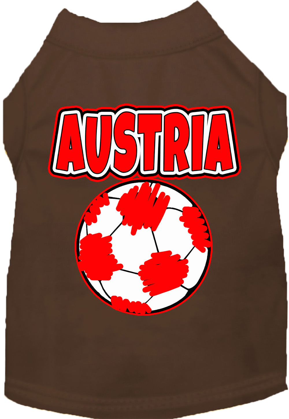 Austria Soccer Pet Shirt