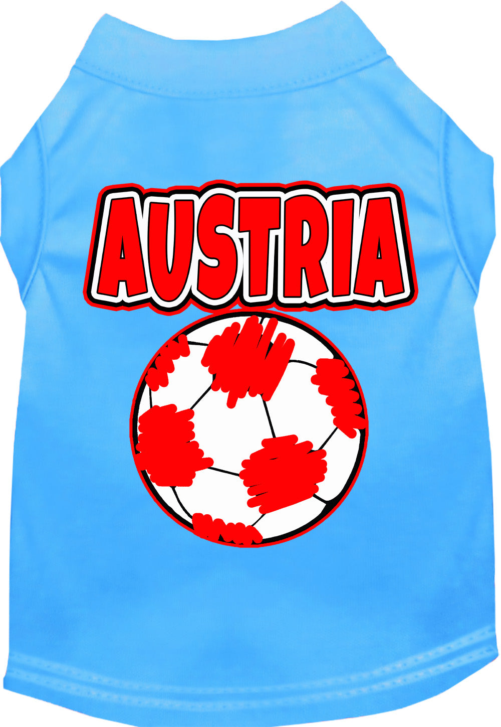 Austria Soccer Pet Shirt