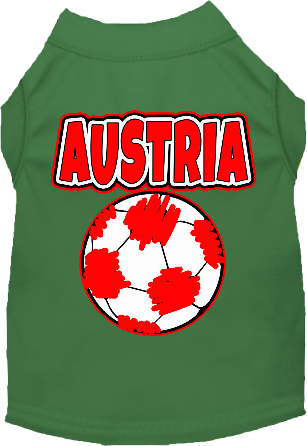 Austria Soccer Pet Shirt