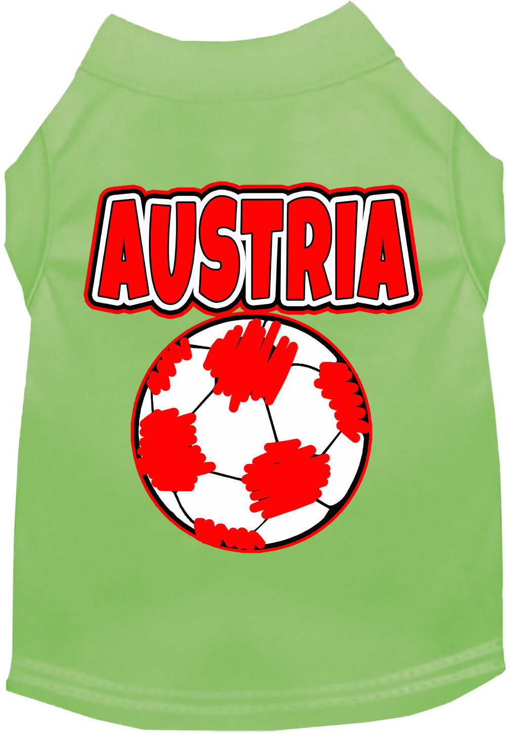 Austria Soccer Pet Shirt