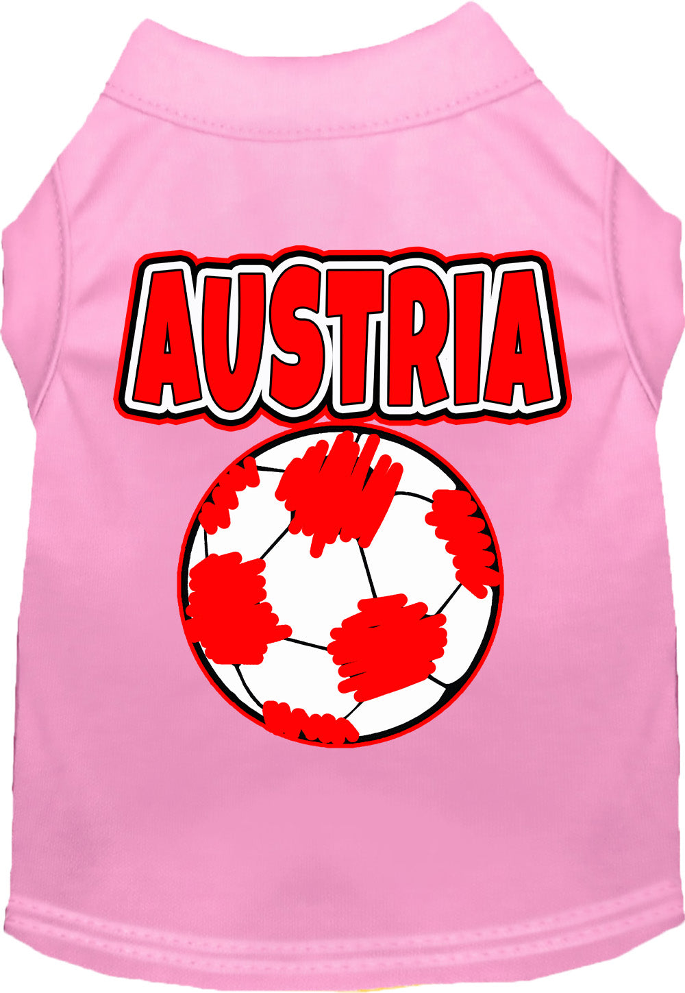 Austria Soccer Pet Shirt