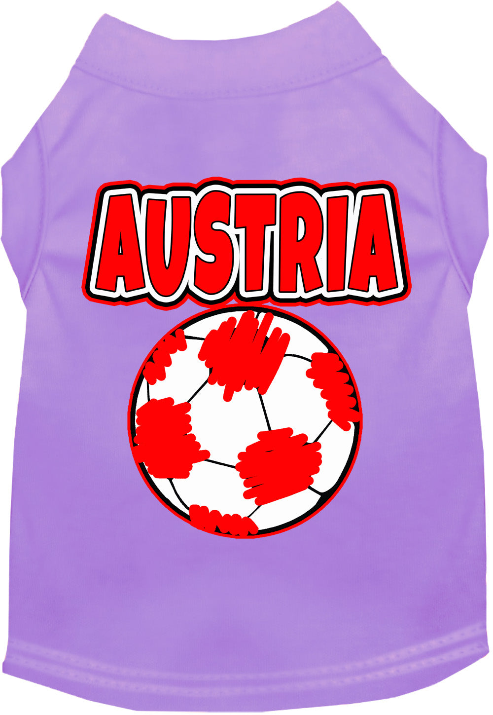 Austria Soccer Pet Shirt