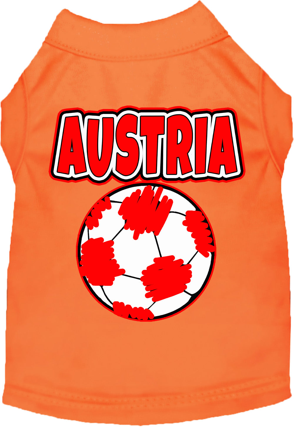Austria Soccer Pet Shirt