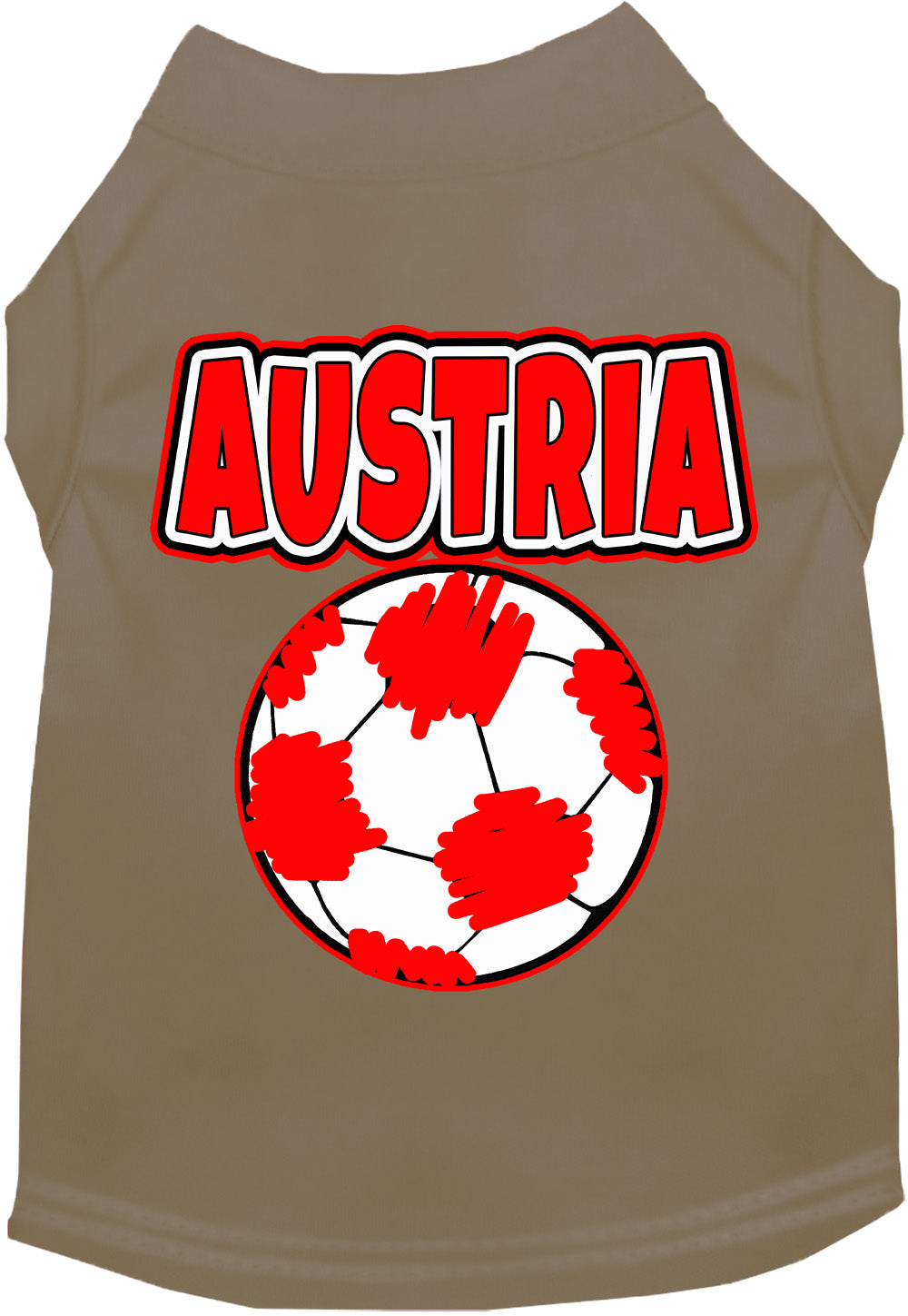 Austria Soccer Pet Shirt