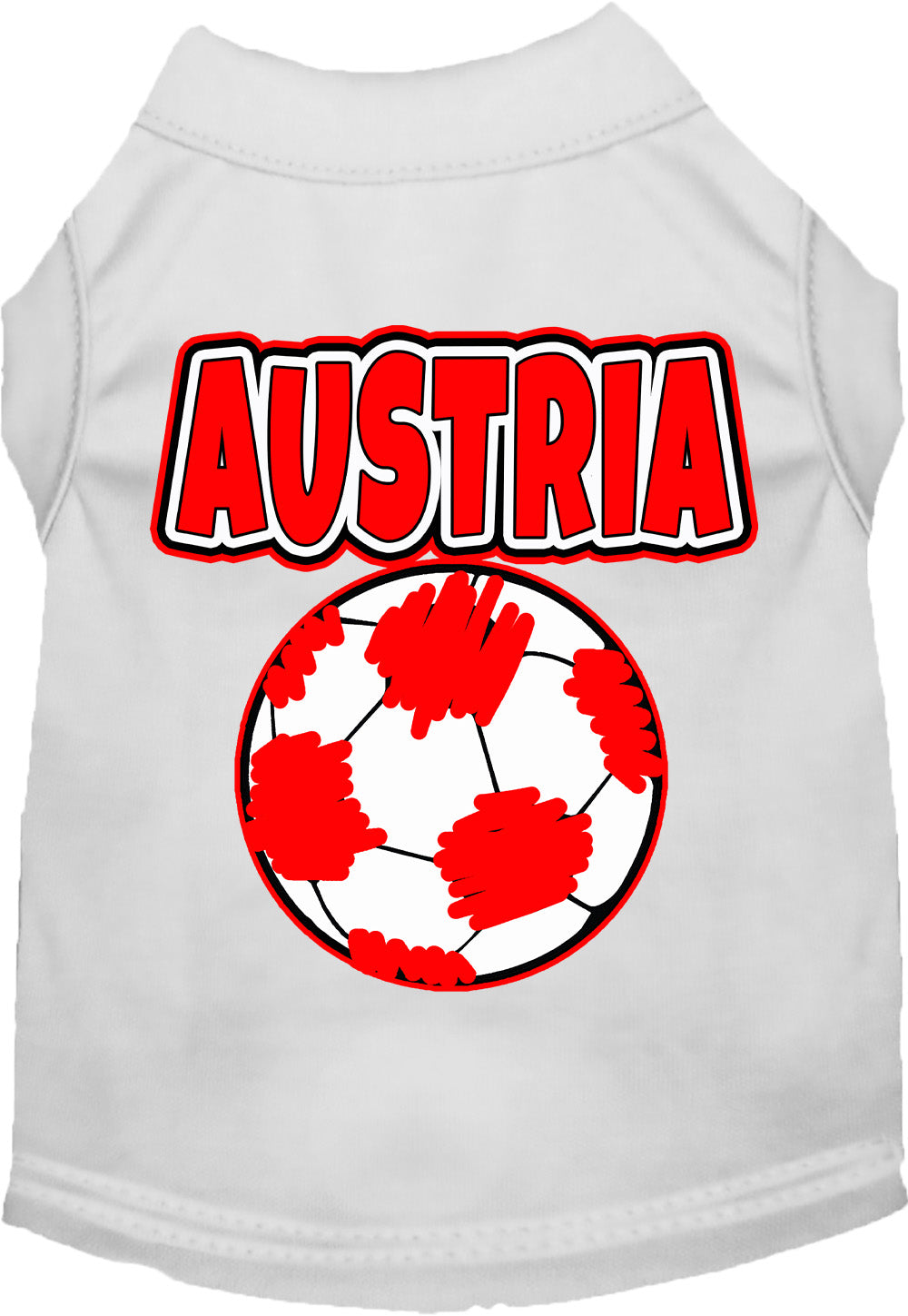 Austria Soccer Pet Shirt