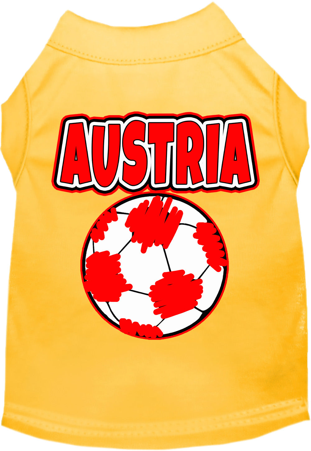 Austria Soccer Pet Shirt
