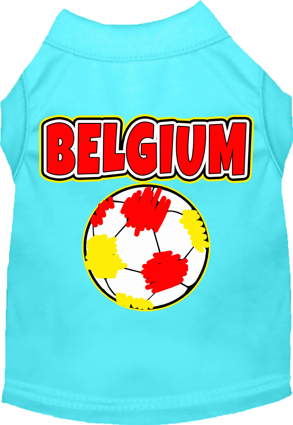 Belgium Soccer Pet Shirt