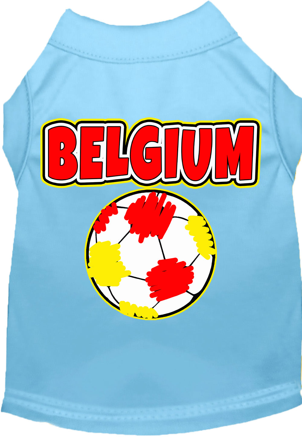 Belgium Soccer Pet Shirt