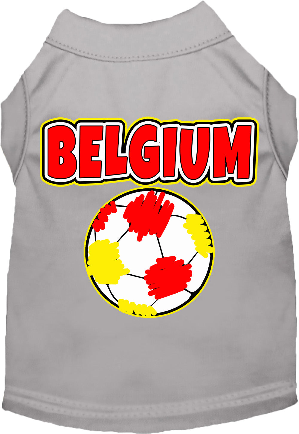 Belgium Soccer Pet Shirt