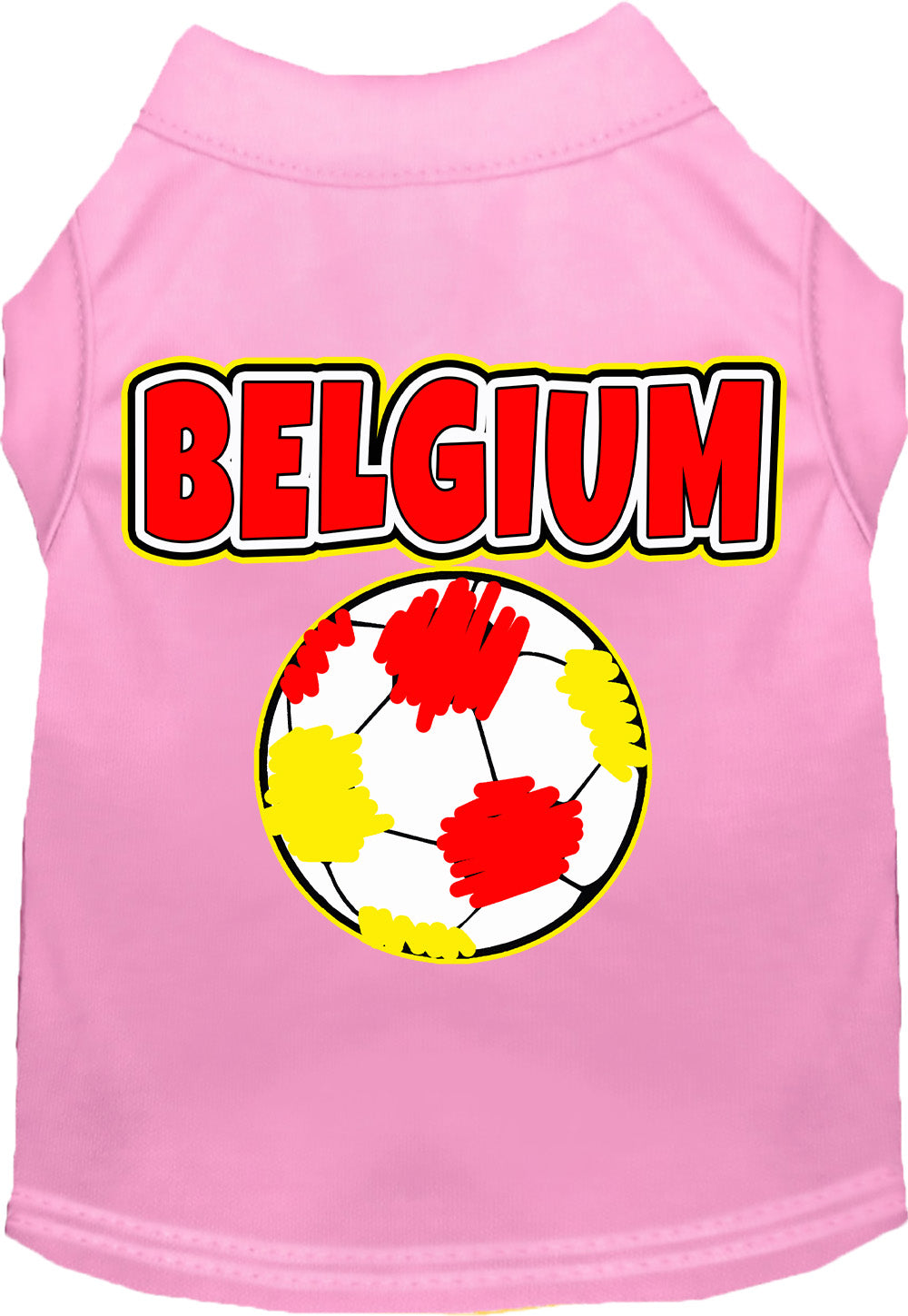 Belgium Soccer Pet Shirt