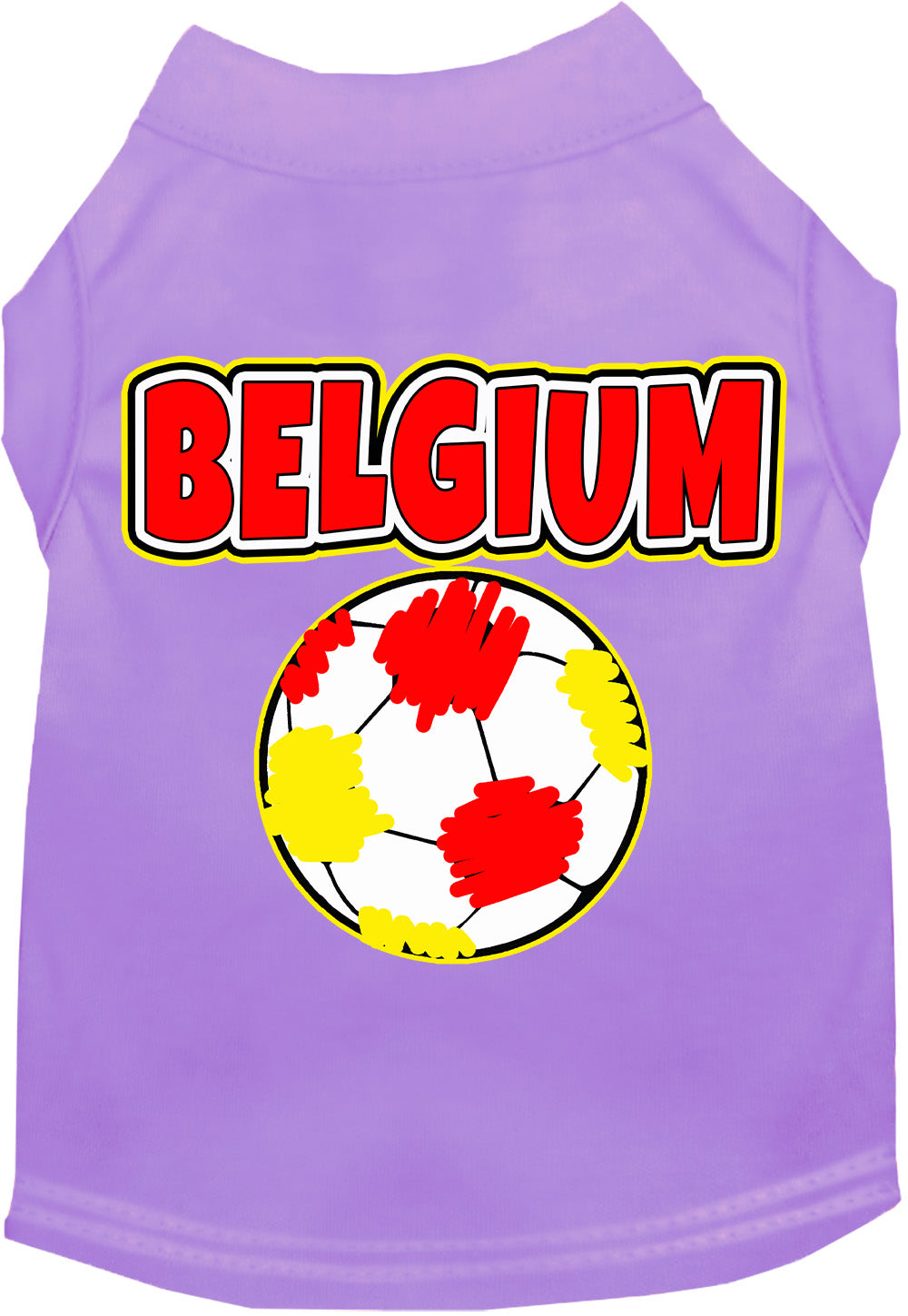 Belgium Soccer Pet Shirt