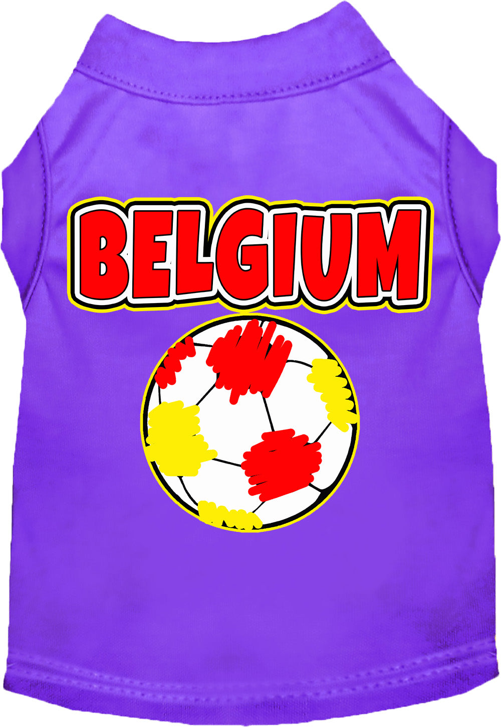 Belgium Soccer Pet Shirt