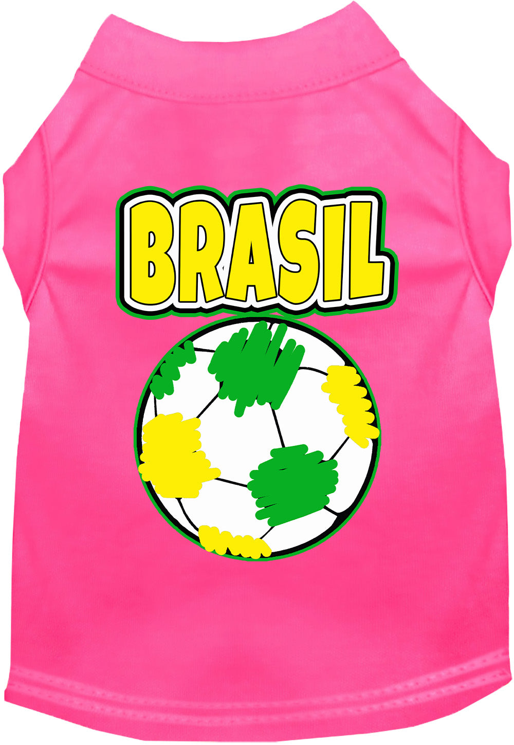 Brazil Soccer Pet Shirt