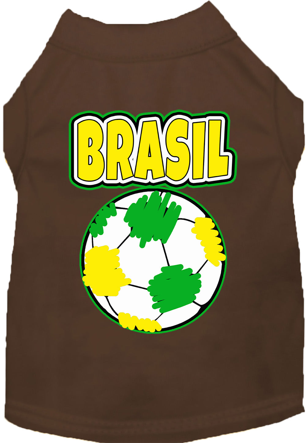 Brazil Soccer Pet Shirt