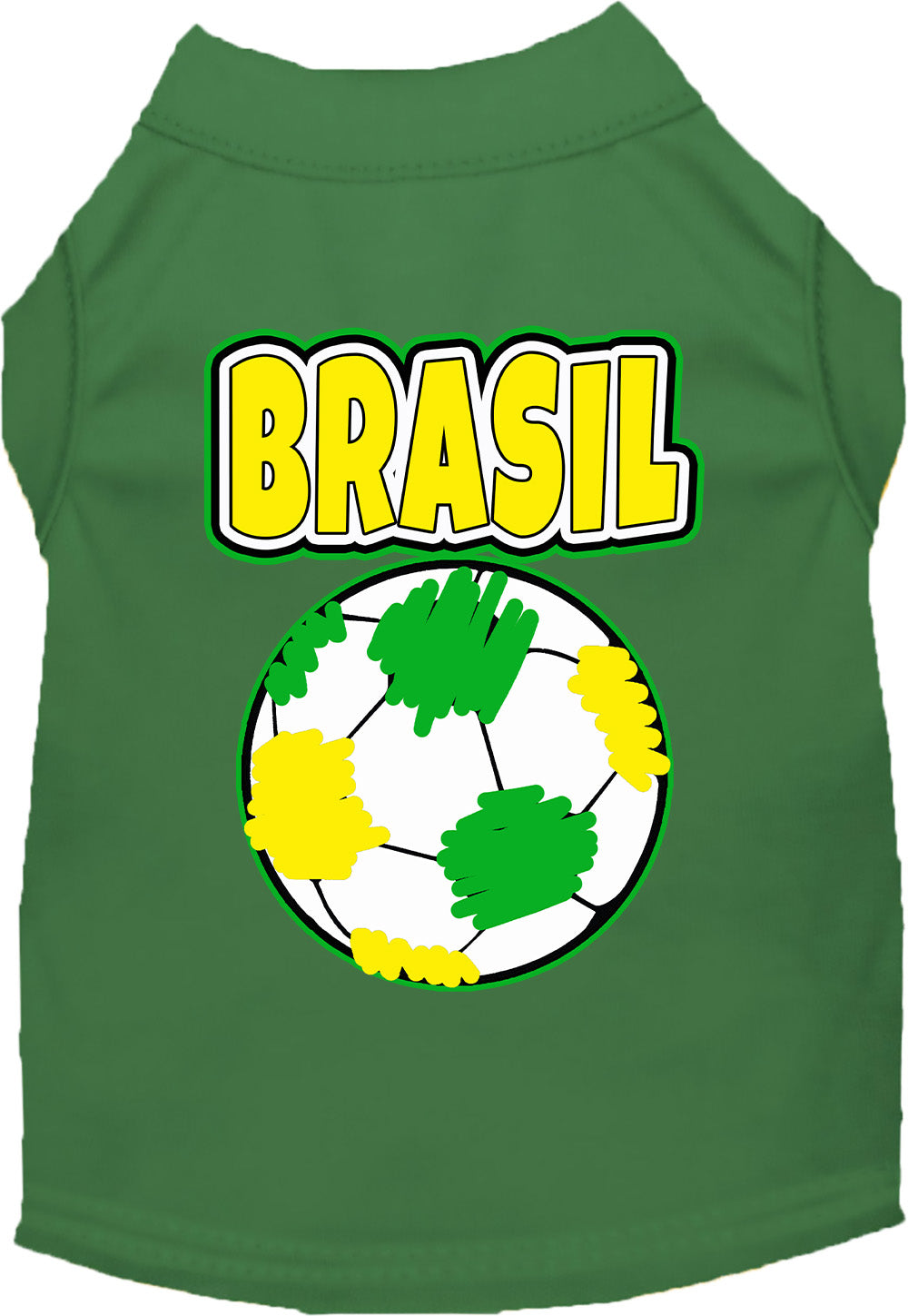 Brazil Soccer Pet Shirt