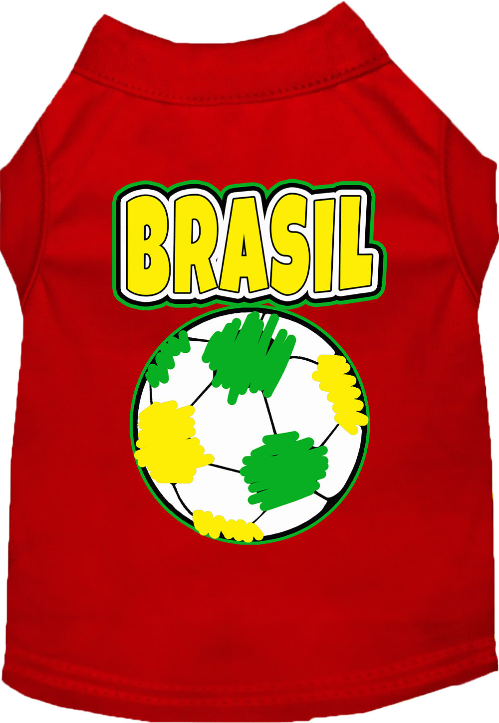 Brazil Soccer Pet Shirt