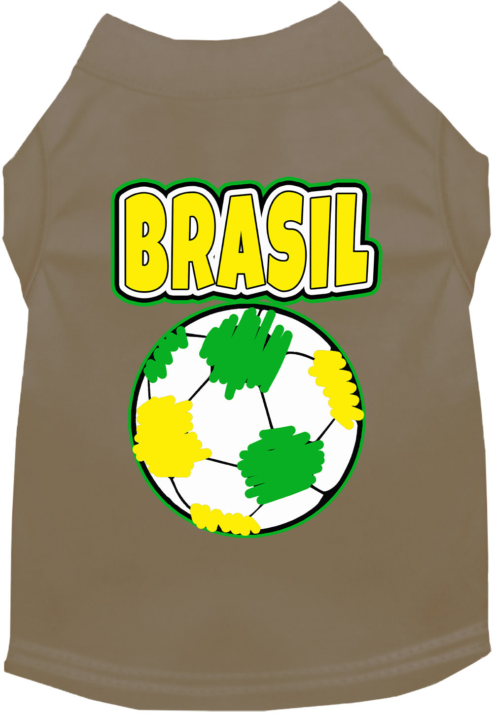 Brazil Soccer Pet Shirt