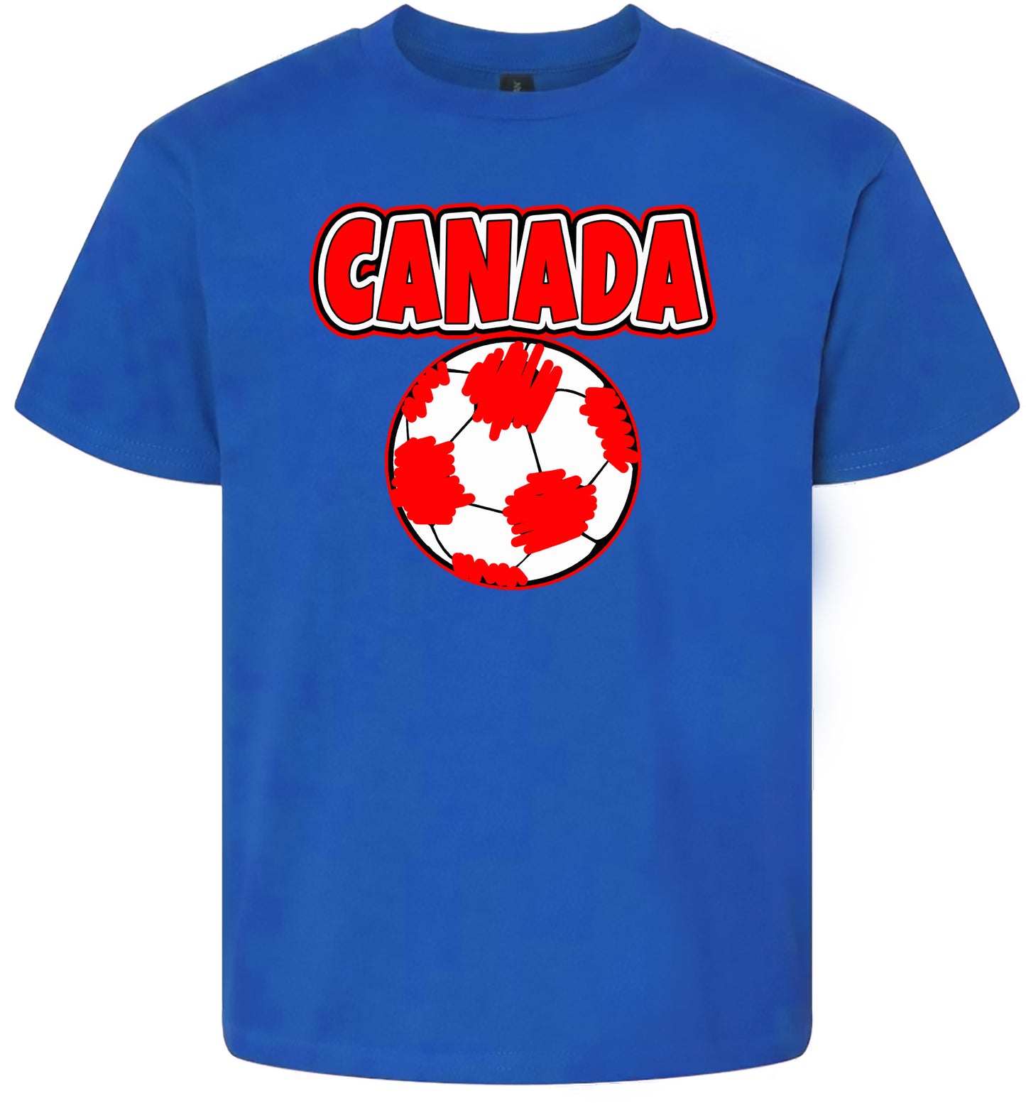 Canada Soccer Children's Gildan Soft Shirt
