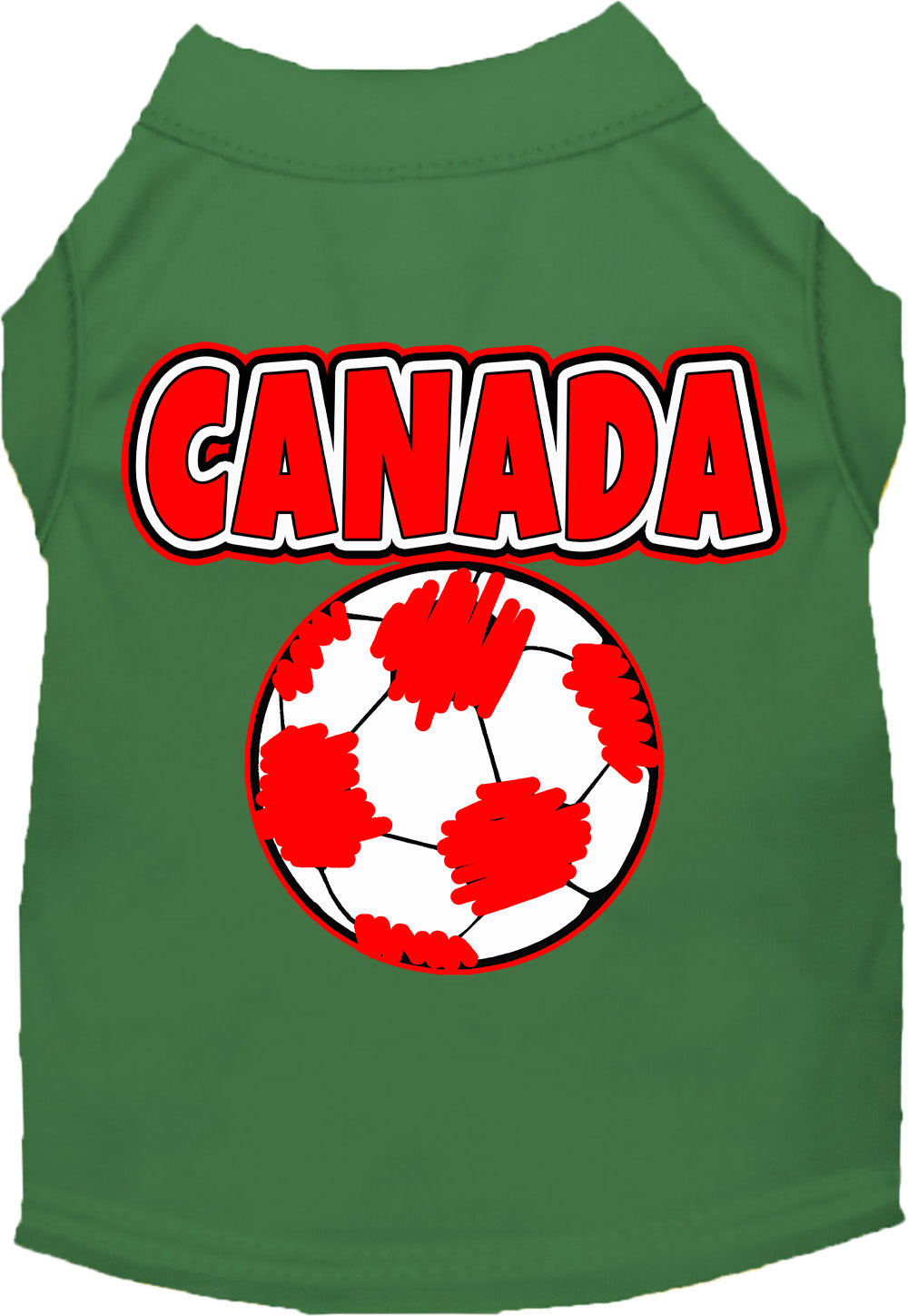 Canada Soccer Pet Shirt