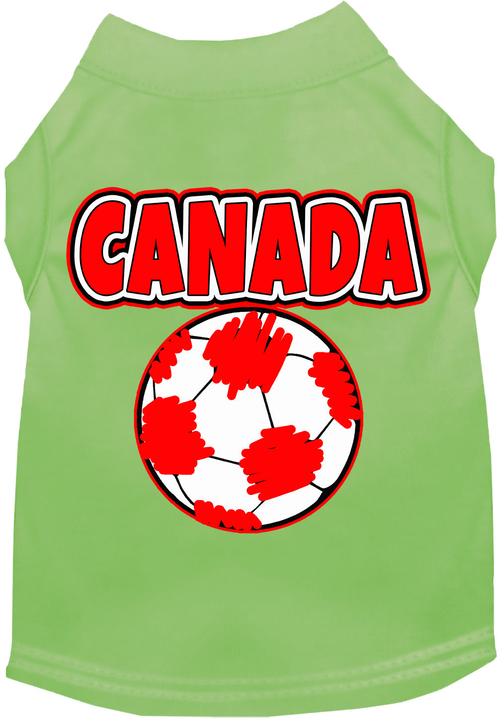 Canada Soccer Pet Shirt