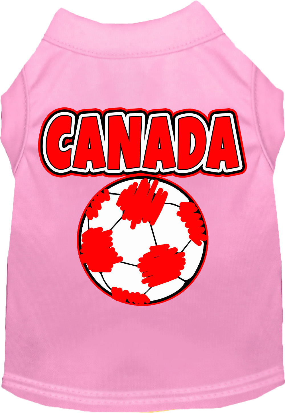 Canada Soccer Pet Shirt