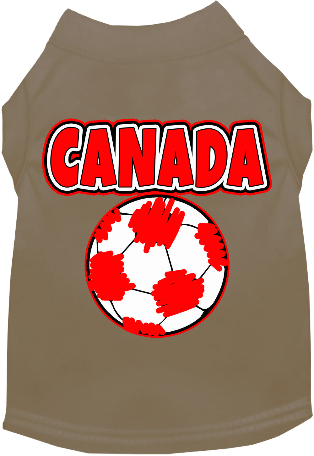 Canada Soccer Pet Shirt