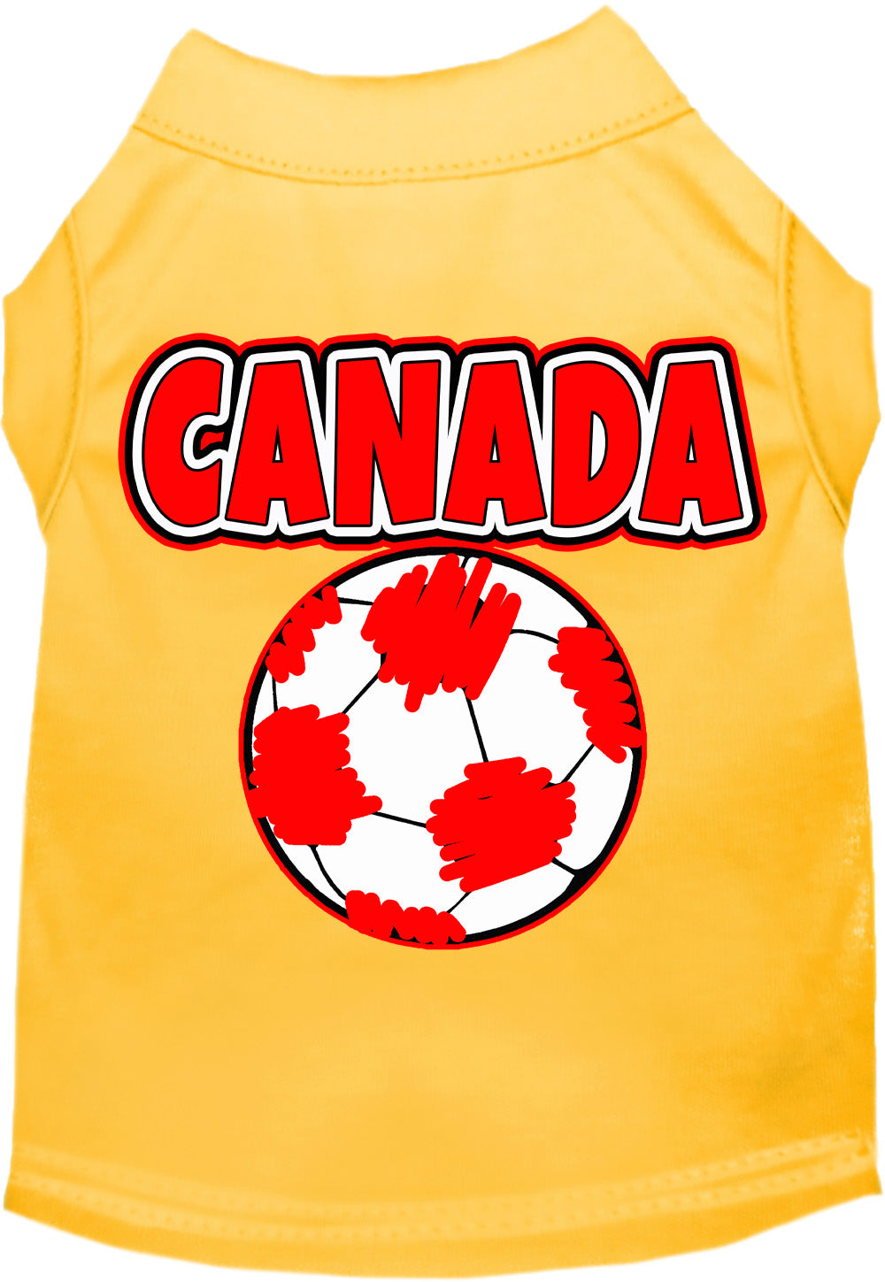 Canada Soccer Pet Shirt