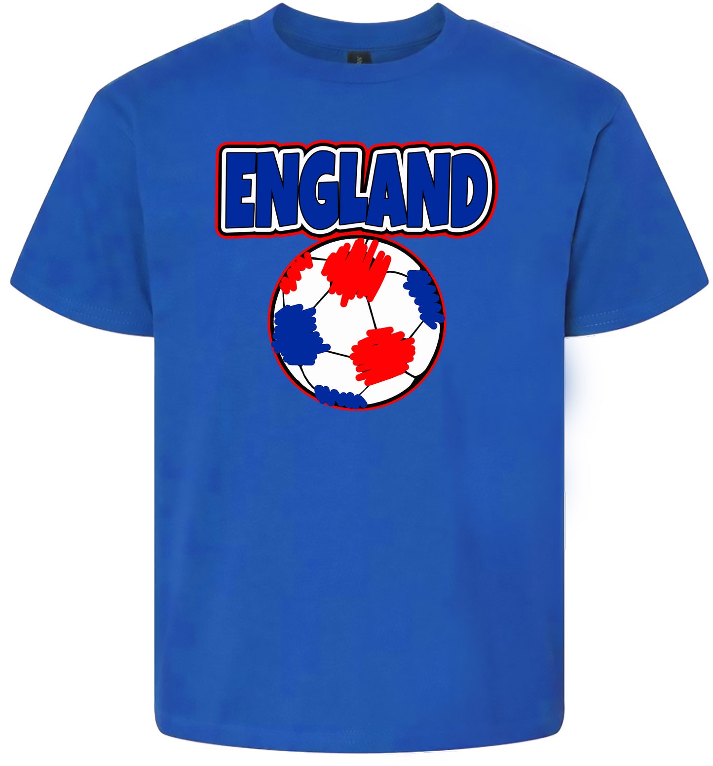 England Soccer Children's Gildan Soft Shirt