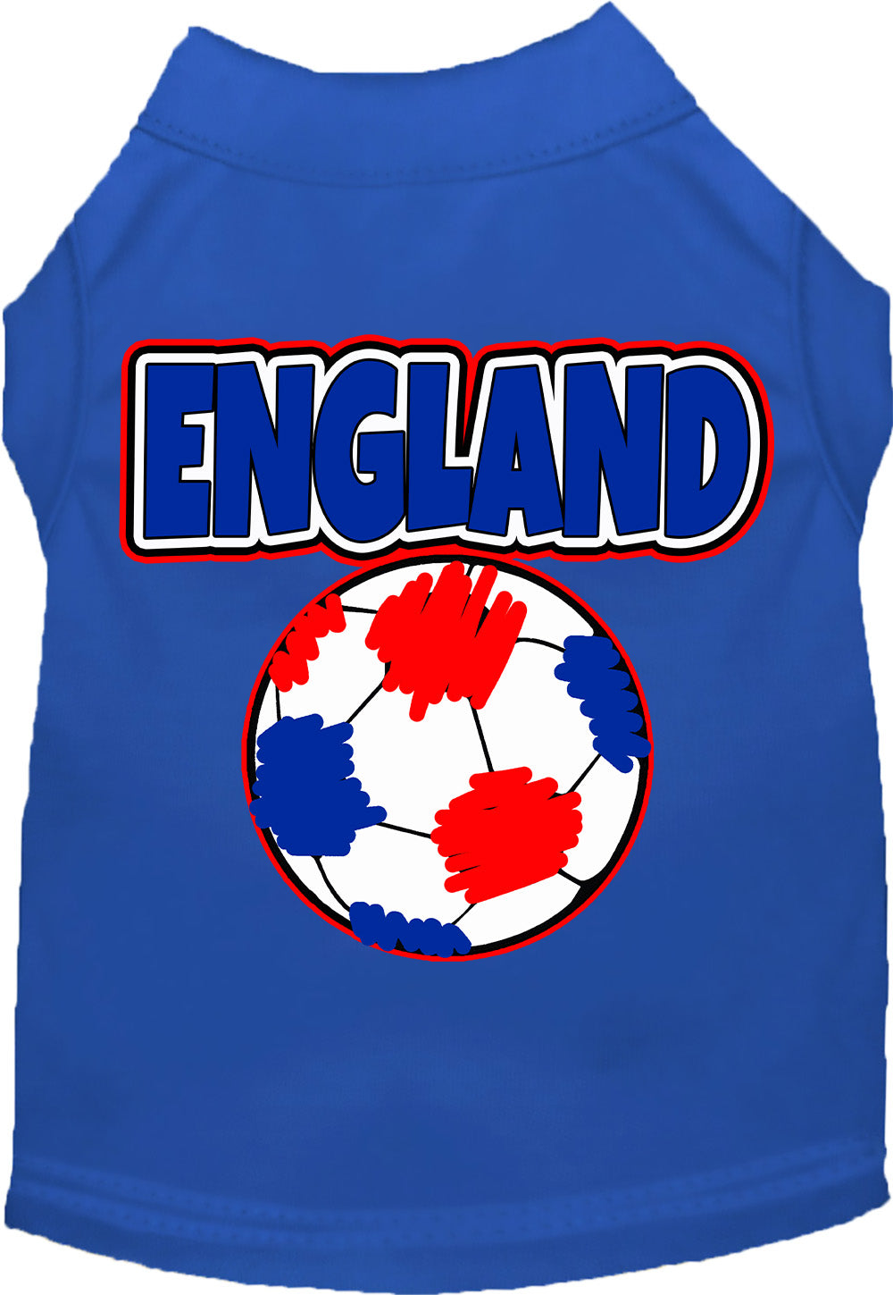 England Soccer Pet Shirt