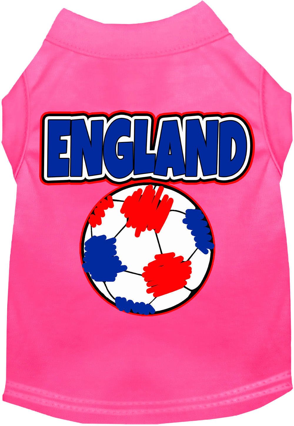 England Soccer Pet Shirt