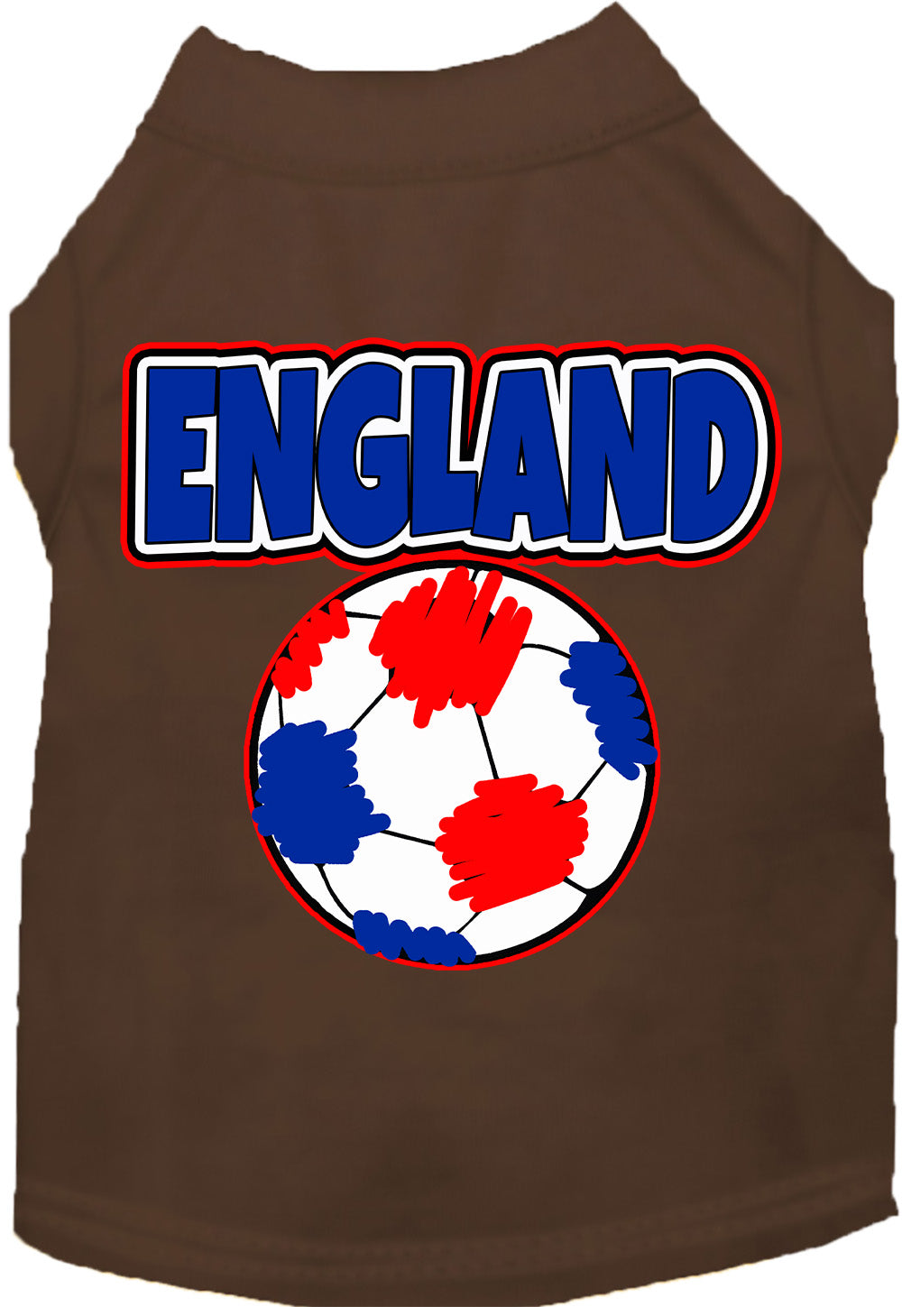 England Soccer Pet Shirt
