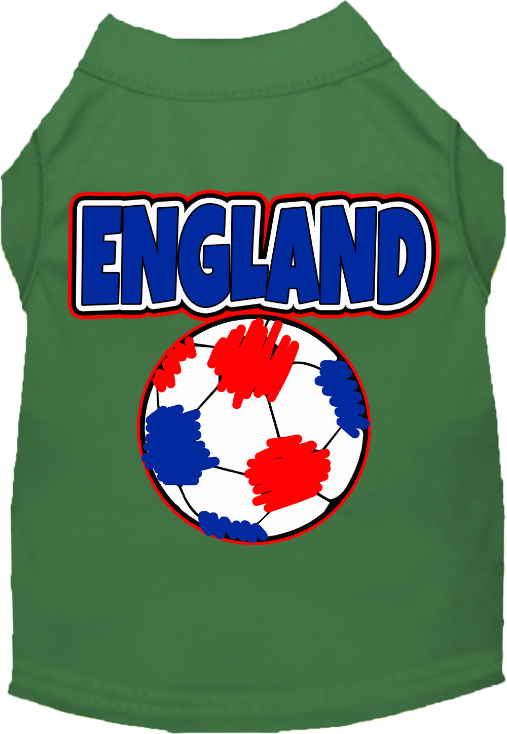 England Soccer Pet Shirt