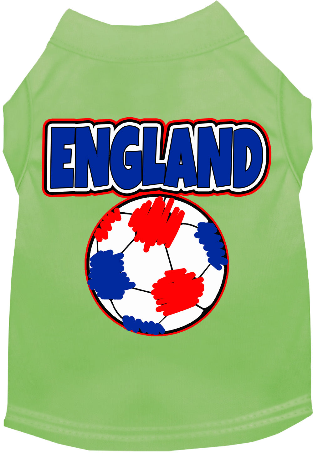 England Soccer Pet Shirt