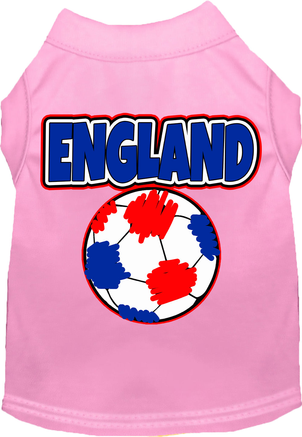 England Soccer Pet Shirt